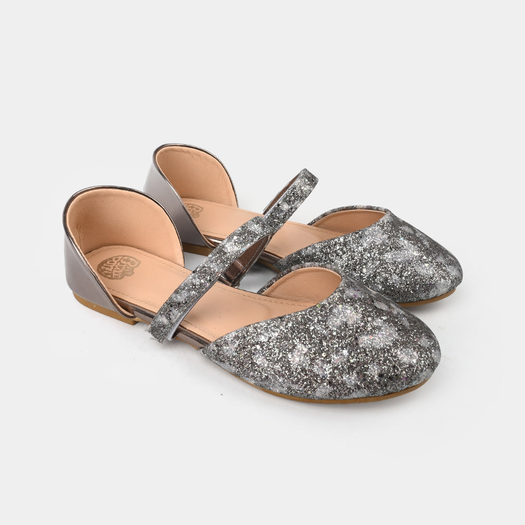 Girls Pumps 456-111-GREY