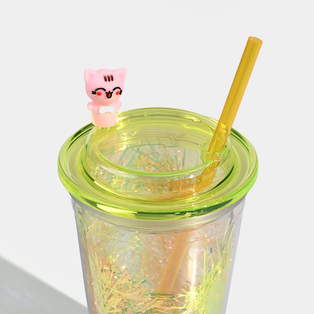 Acrylic Straw Mug/Cup | 450ML