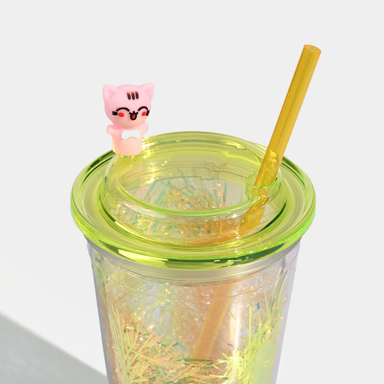 Acrylic Straw Mug/Cup | 450ML