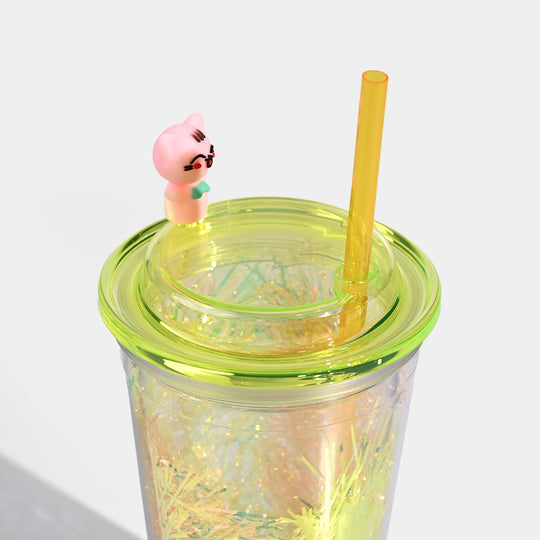 Acrylic Straw Mug/Cup | 450ML