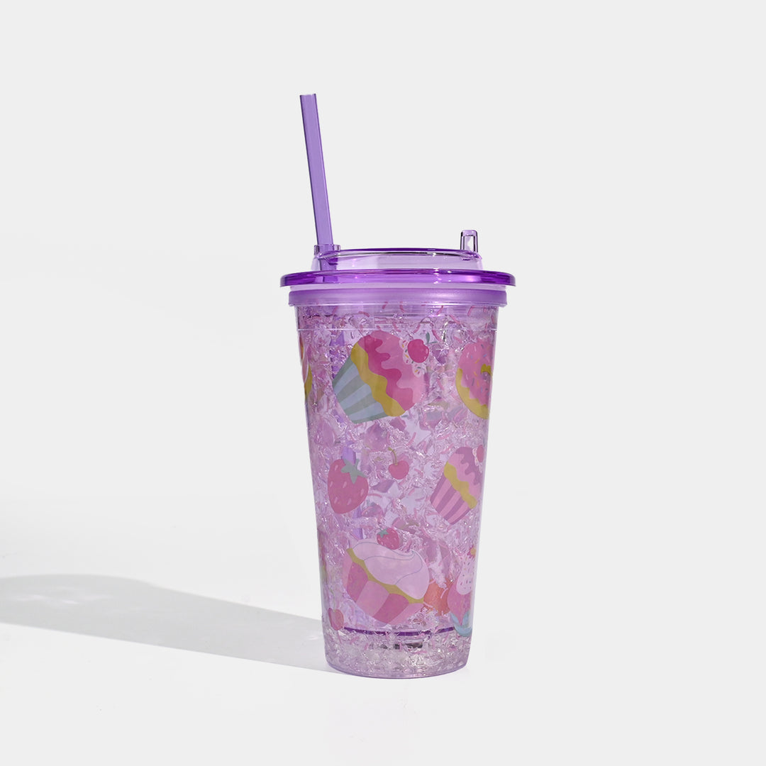 Acrylic Straw Mug/Cup | 450ML