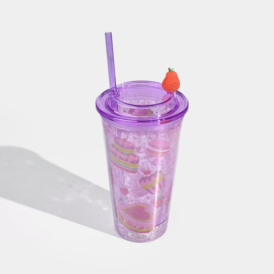 Acrylic Straw Mug/Cup | 450ML