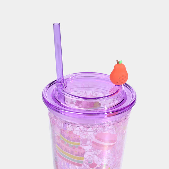 Acrylic Straw Mug/Cup | 450ML