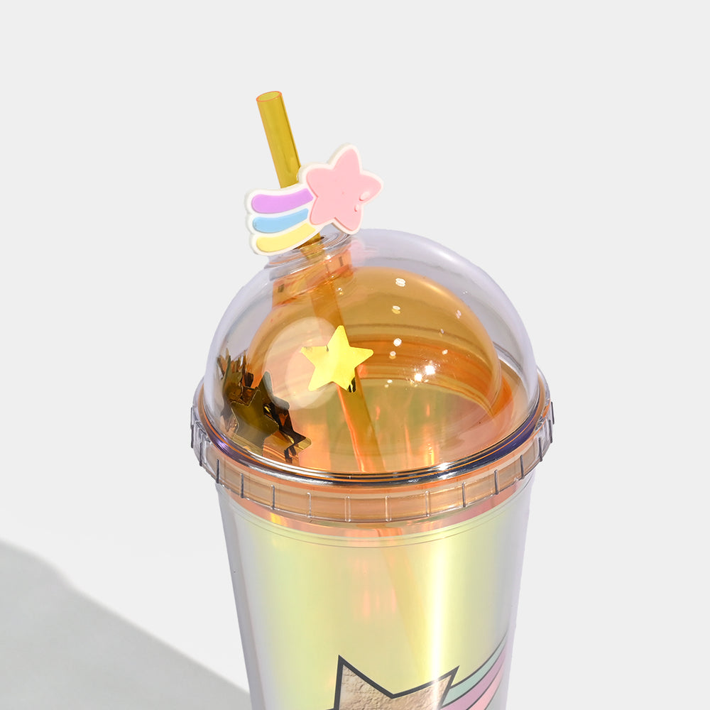 Acrylic Straw Mug/Cup | 450ML