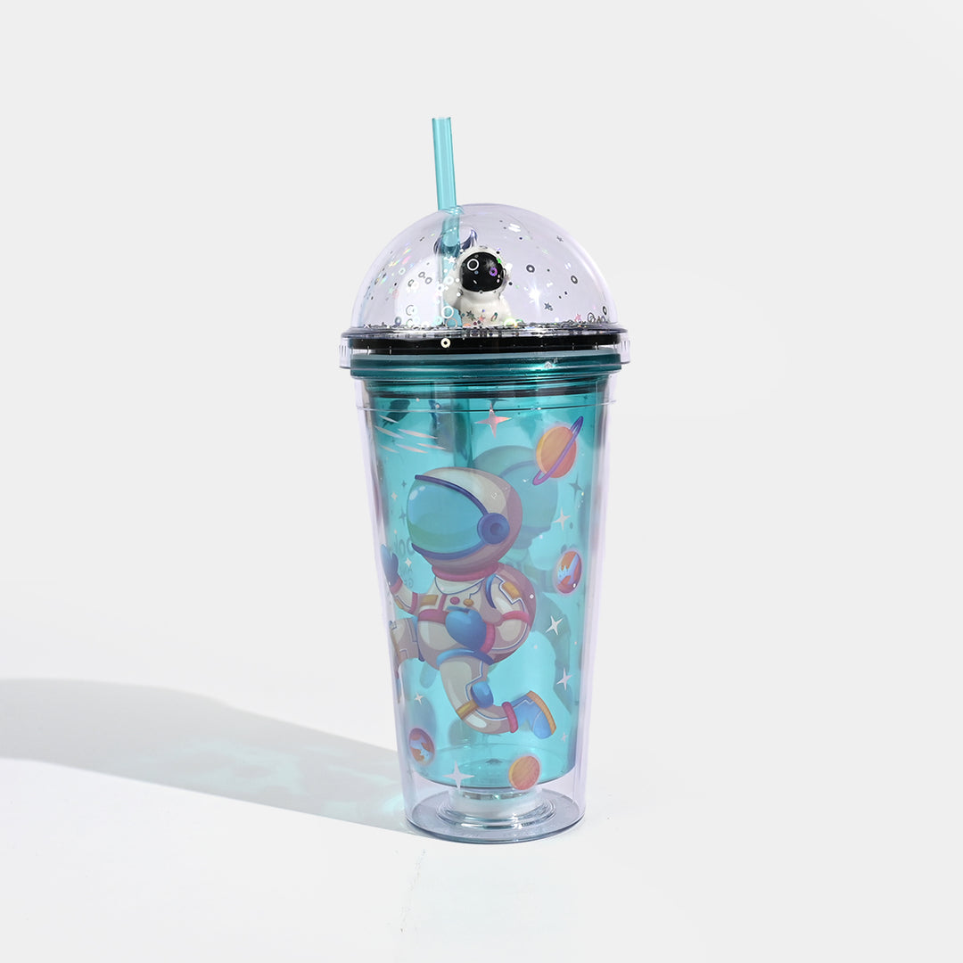 Acrylic Straw Mug/Cup | 450ML