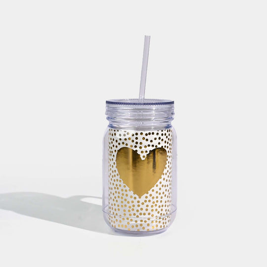 Acrylic Straw Mug/Cup | 550ML