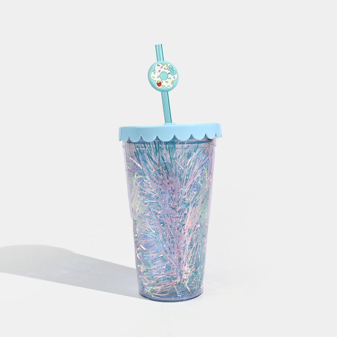 Acrylic Straw Mug/Cup | 450ML