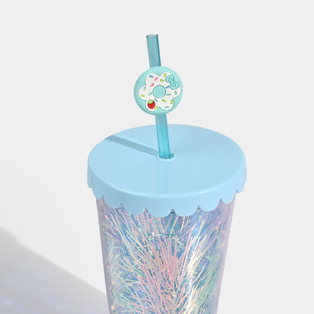 Acrylic Straw Mug/Cup | 450ML