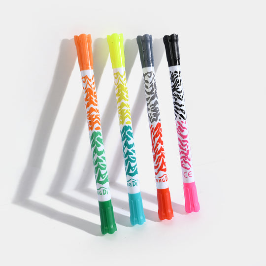 DOUBLE SIDED MARKER MULTICOLOR 10 PCS