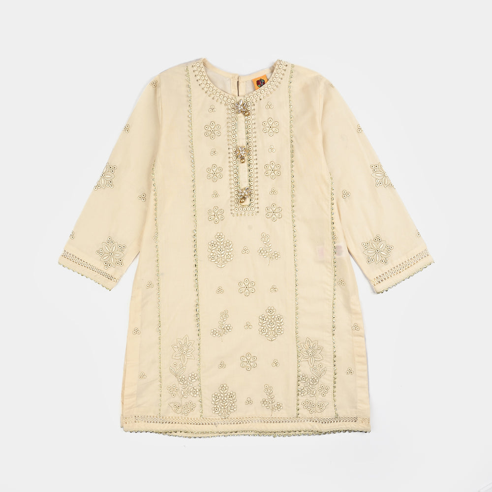 Girls Cotton Poplin 3Pcs Reet-OFF-White
