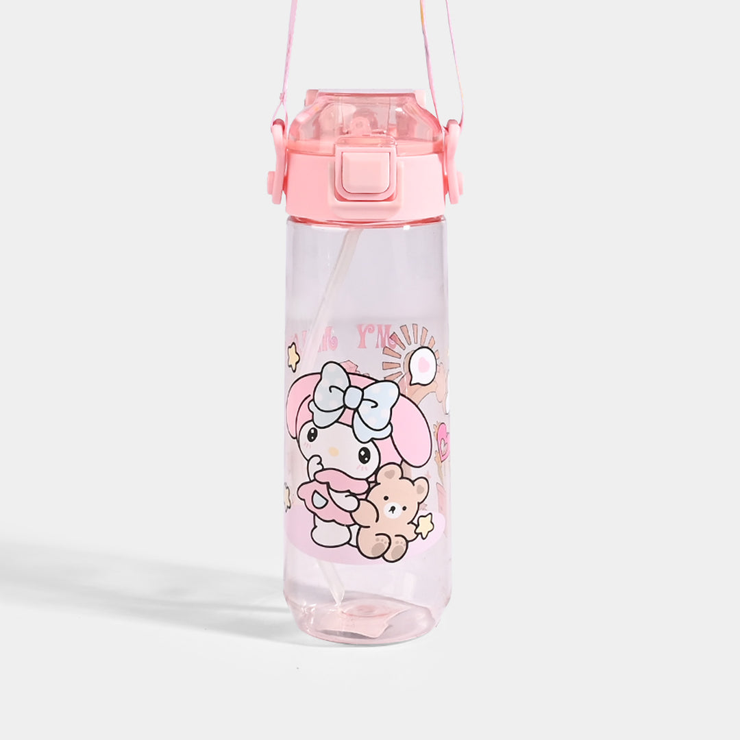 Character Water Bottle Plastic For Kids