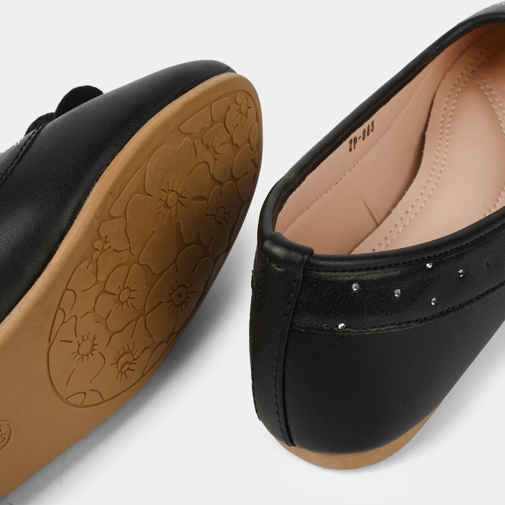 Girls Pumps ZP-083-BLACK