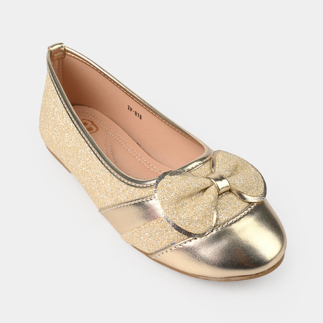 Girls Pumps ZP-078-GOLDEN