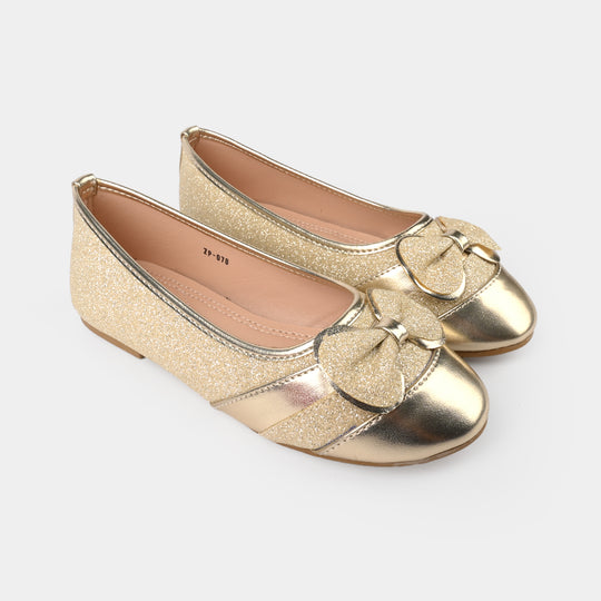 Girls Pumps ZP-078-GOLDEN