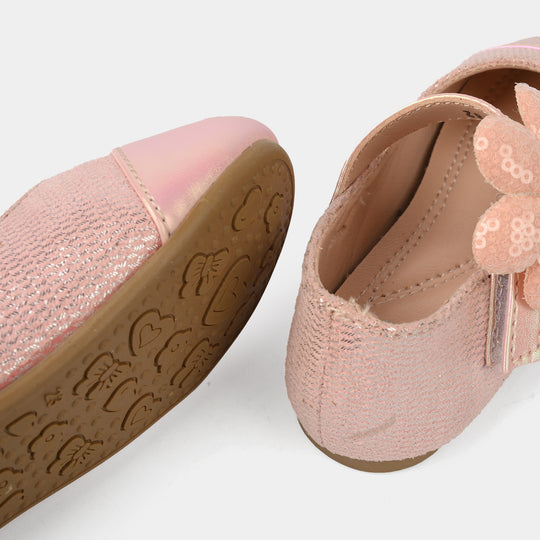 Girls Pumps ZP-082-Peach