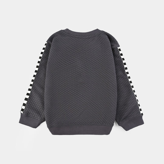 Boys Quilted 2 Piece HOT WHEELS-GREY