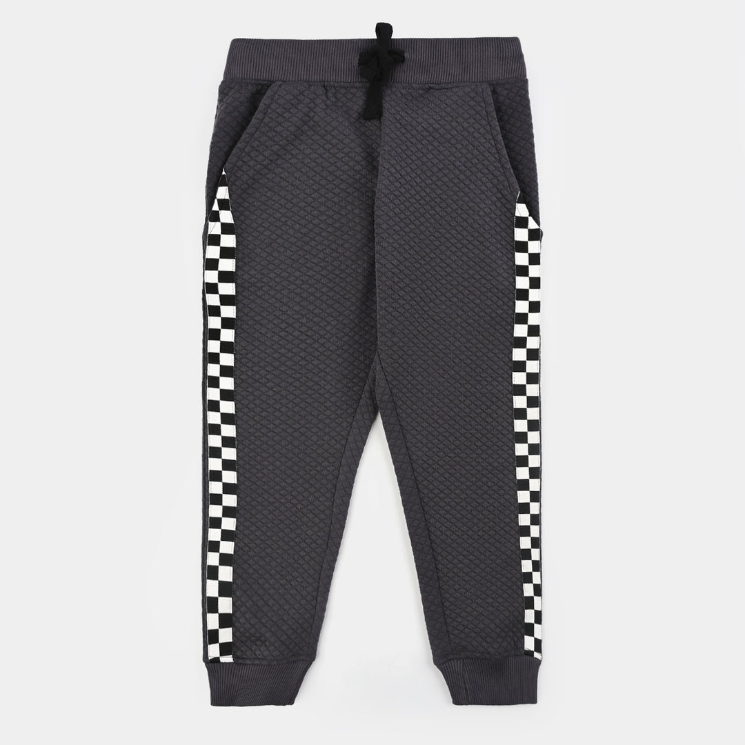Boys Quilted 2 Piece HOT WHEELS-GREY