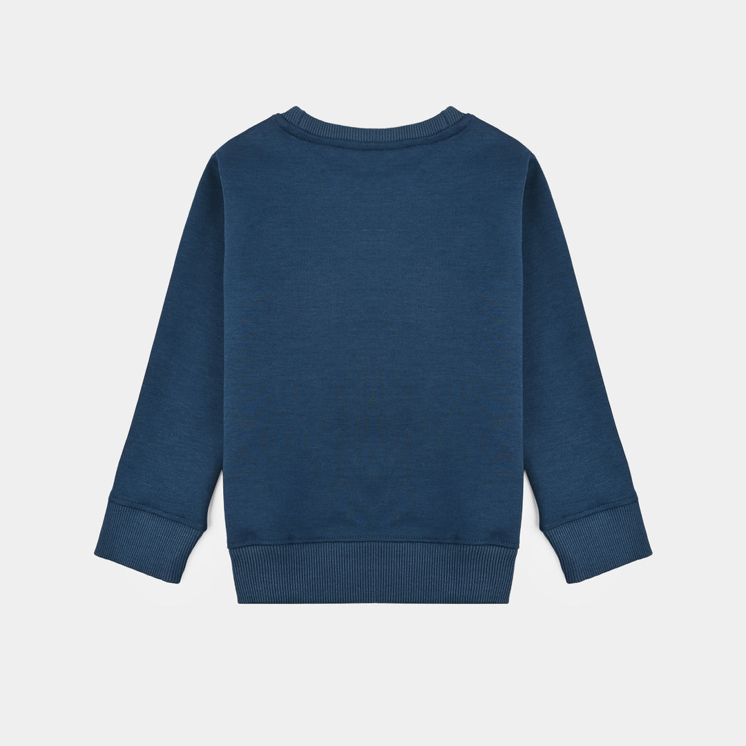 Boys Cotton Interlock 2 Piece GIANTS-Blue