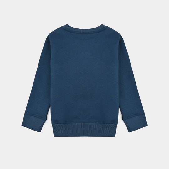 Boys Cotton Interlock 2 Piece GIANTS-Blue