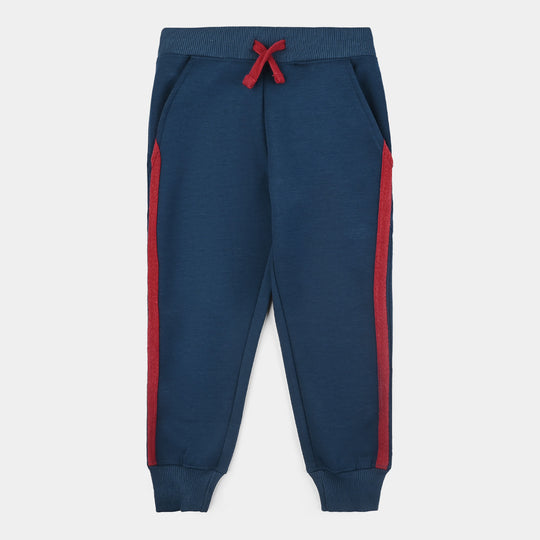 Boys Cotton Interlock 2 Piece GIANTS-Blue
