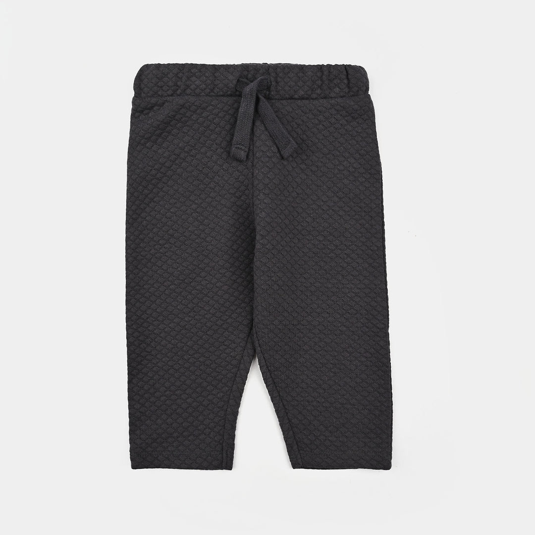 Infant Boys Quilted Suit Character-GREY