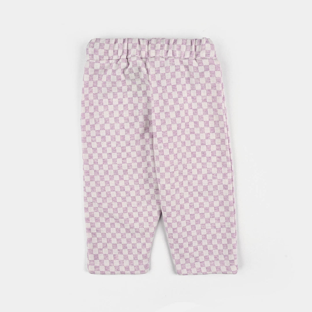 Infant Girls Jacquard Suit MAGIC-Purple