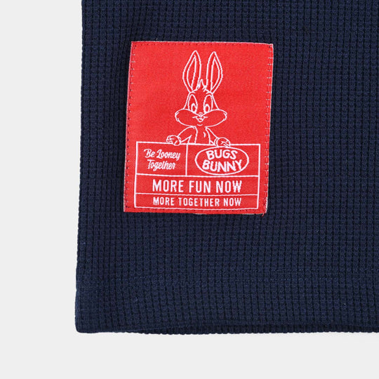 Infant Boys Thermal Suit-Navy Blue