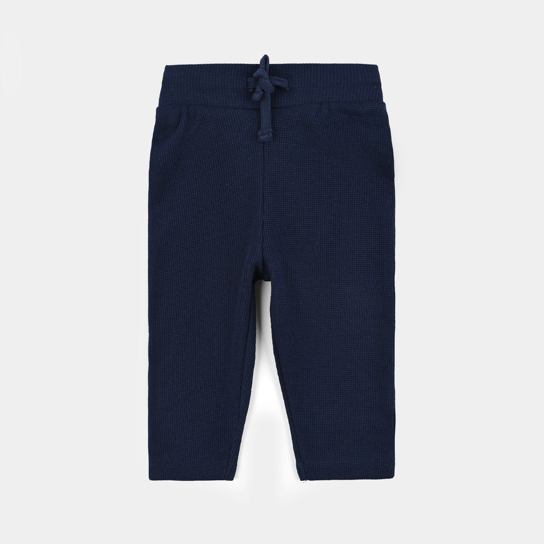 Infant Boys Thermal Suit-Navy Blue