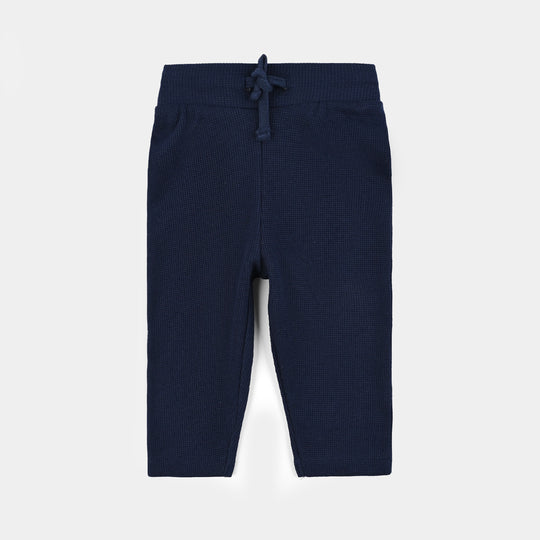 Infant Boys Thermal Suit-Navy Blue