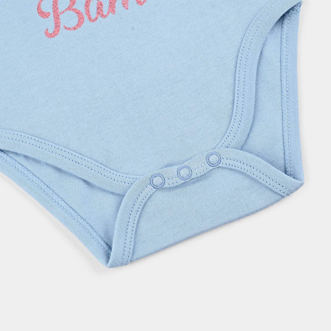 Infant Girls Cotton Interlock F/S Romper BAMBI