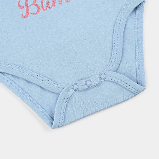 Infant Girls Cotton Interlock F/S Romper BAMBI