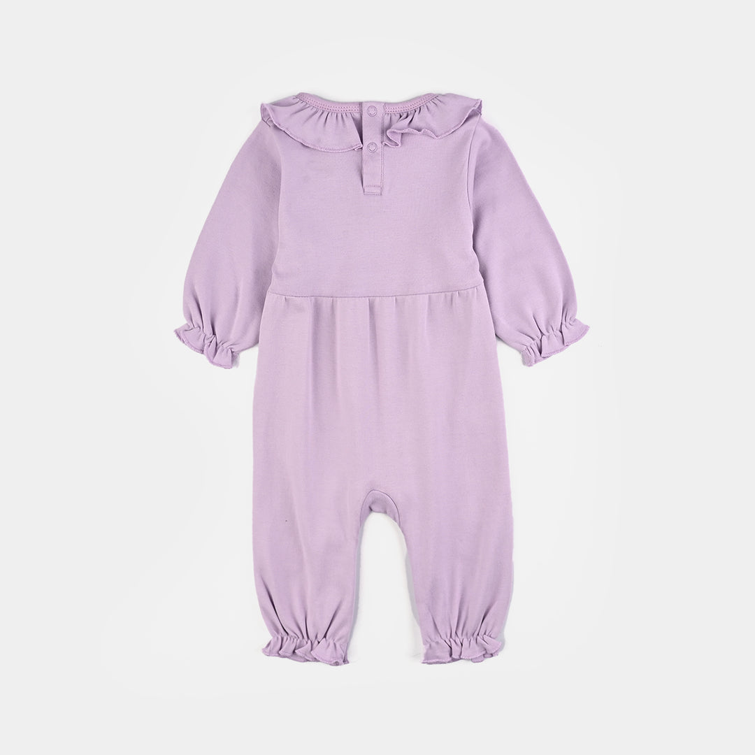 Infant Girls Cotton Interlock Romper FAIRY HERE