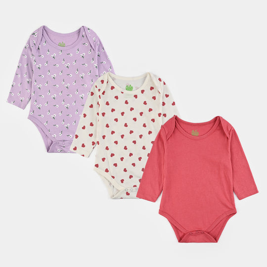 Infant Girls Cotton Jersey 3 Piece Set F/S FLORAL ERA