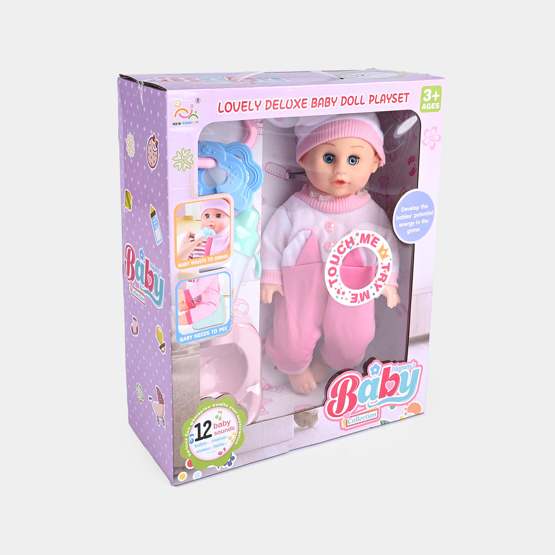 Adorable Baby Doll Playset with Accessories
