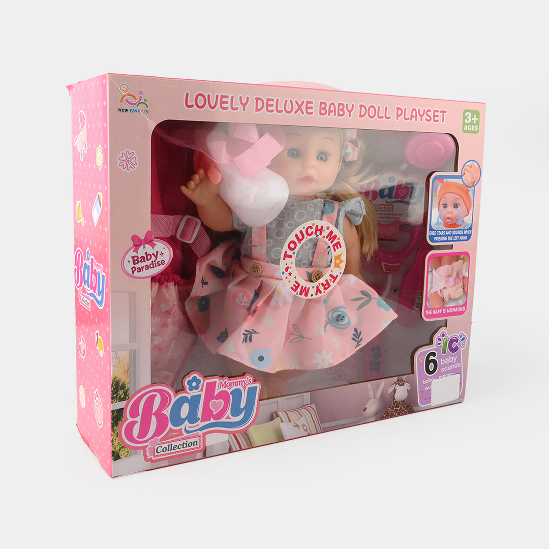 Baby Feeder Doll With Doctor Kit