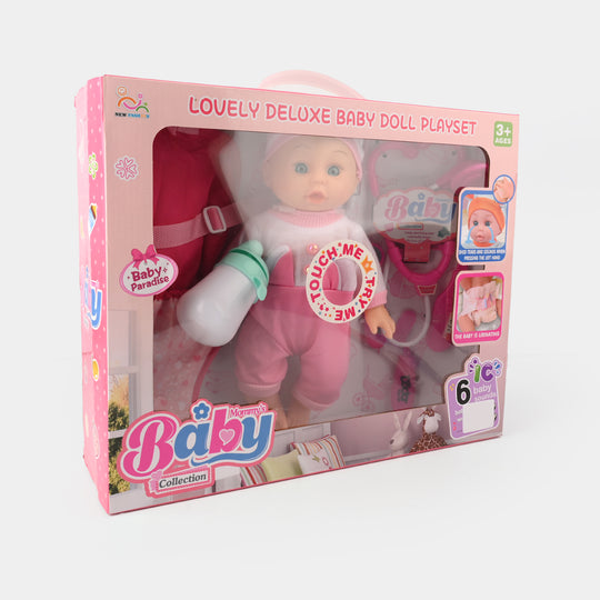 Baby Feeder Doll With Doctor Kit