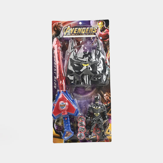 Action Hero Playset with Mask