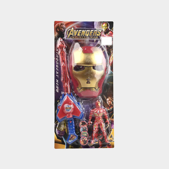 Action Hero Playset with Mask