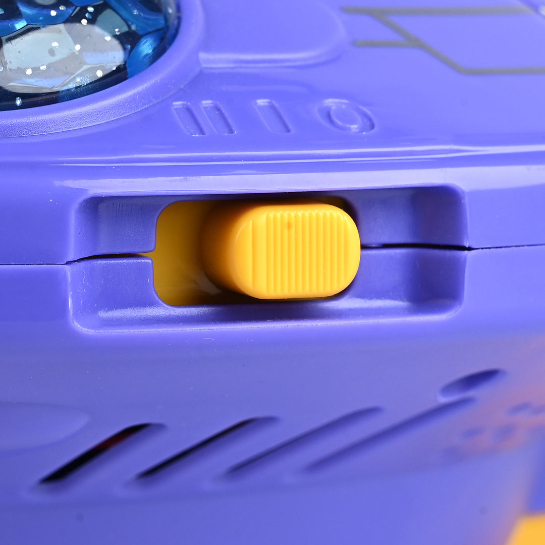 UFO Bubble Machine With Lights & Rotation