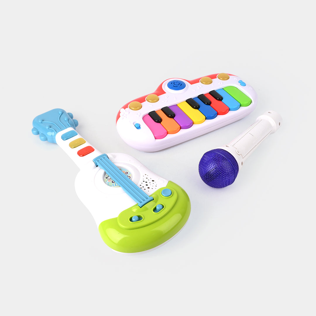 3-in-1 Musical Band Toy Set For Kids