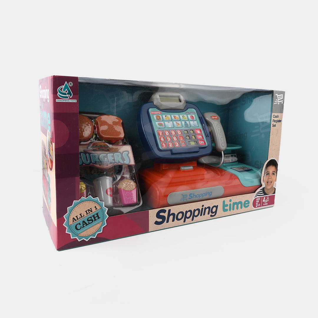 Electronic Cash Register Playset – Pretend Play Toy For Kids