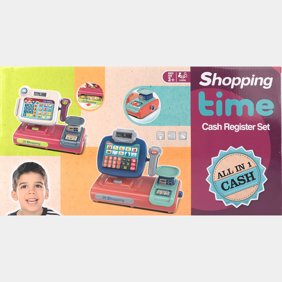 Electronic Cash Register Playset – Pretend Play Toy For Kids