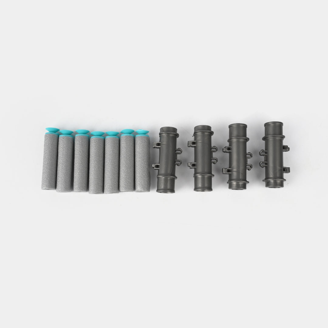M249 Automatic Soft Dart Manual Blaster With EVA Target