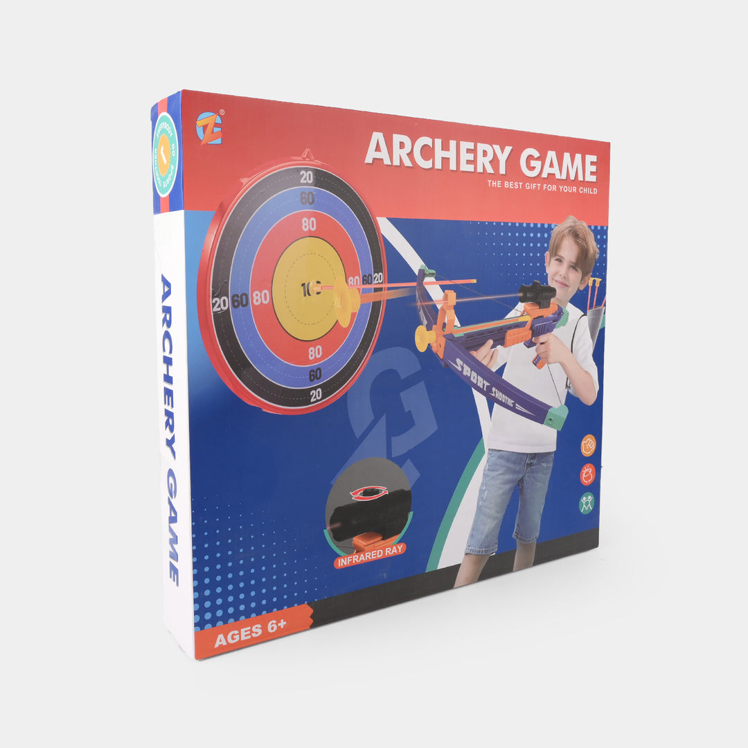 Kids Archery Game Set – Bow, Arrows & Target
