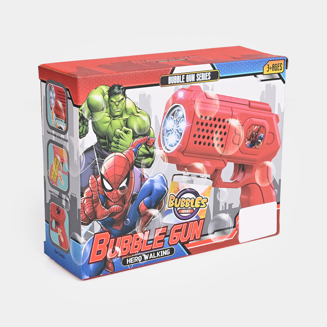 Electric Bubble Blaster With Light For Kids