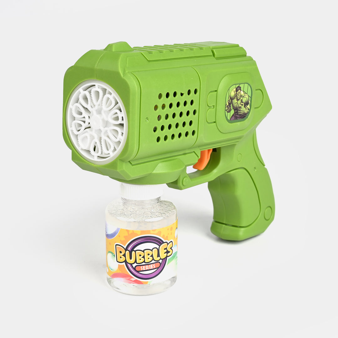 Electric Bubble Blaster With Light For Kids