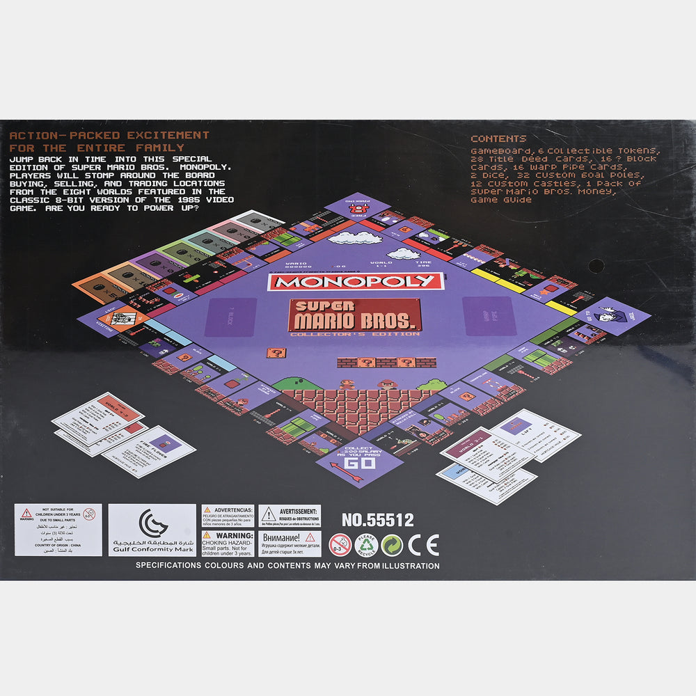 Monopoly Game junior Super Character Bros