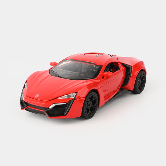 3D Framed Die Cast Model Car
