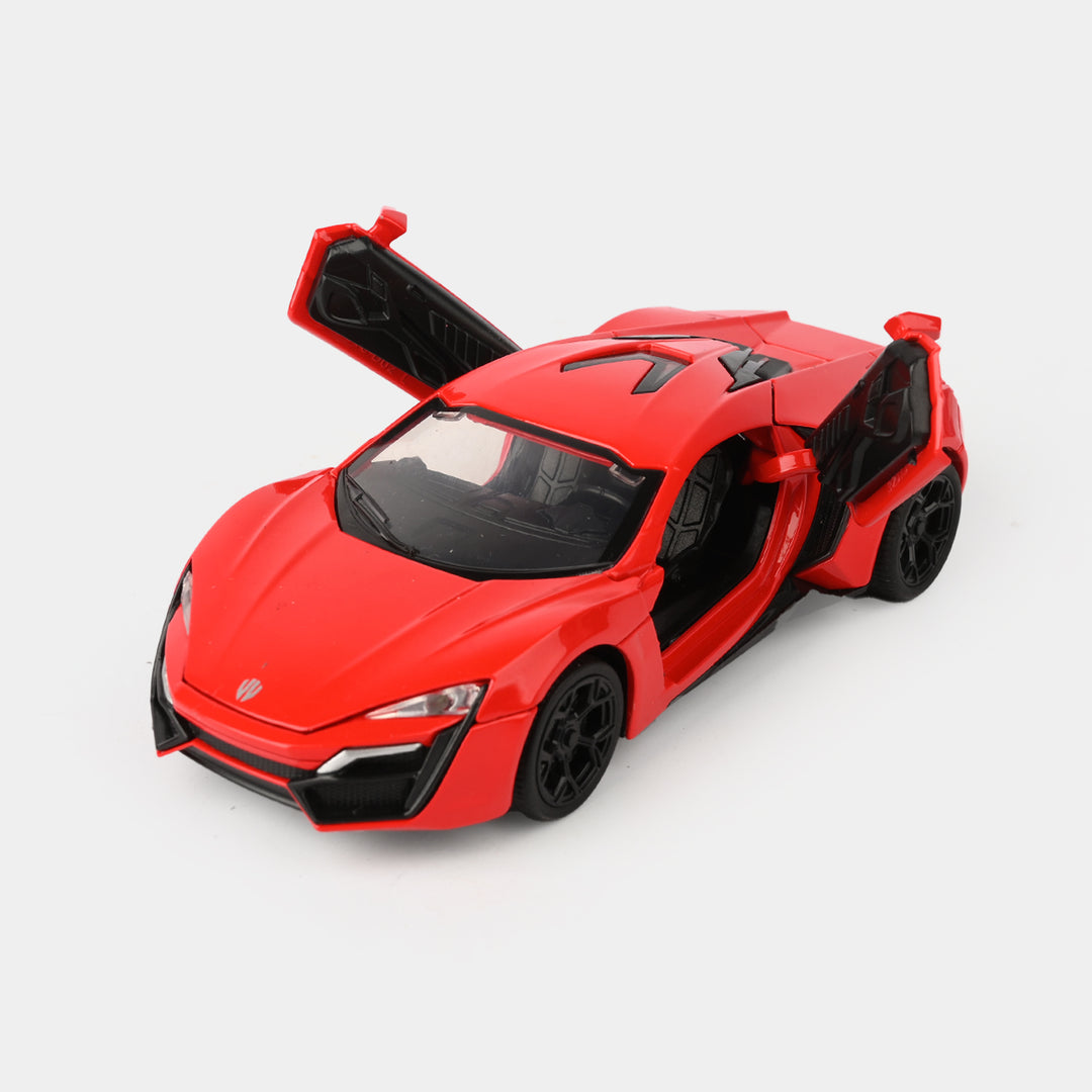3D Framed Die Cast Model Car