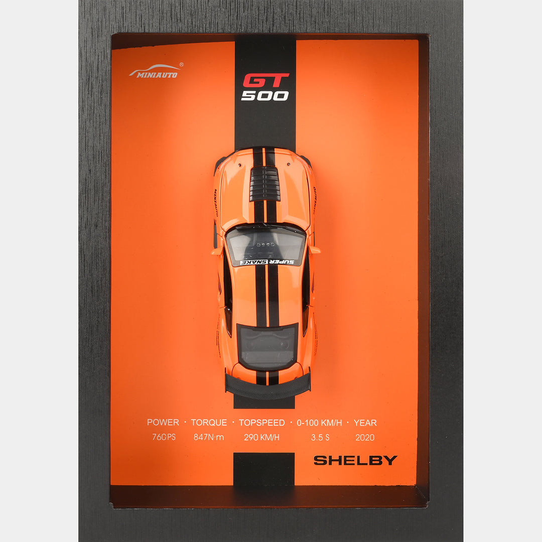 3D Framed Die Cast Model Car